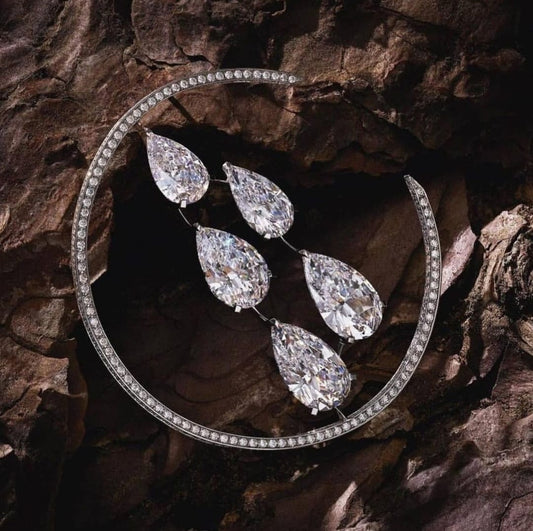 Heavy Gold Diamond Necklace
