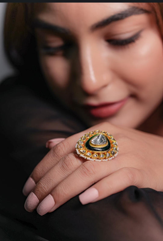 Fine Jewelry Rings – Diamond & Kundan Polki Assortment