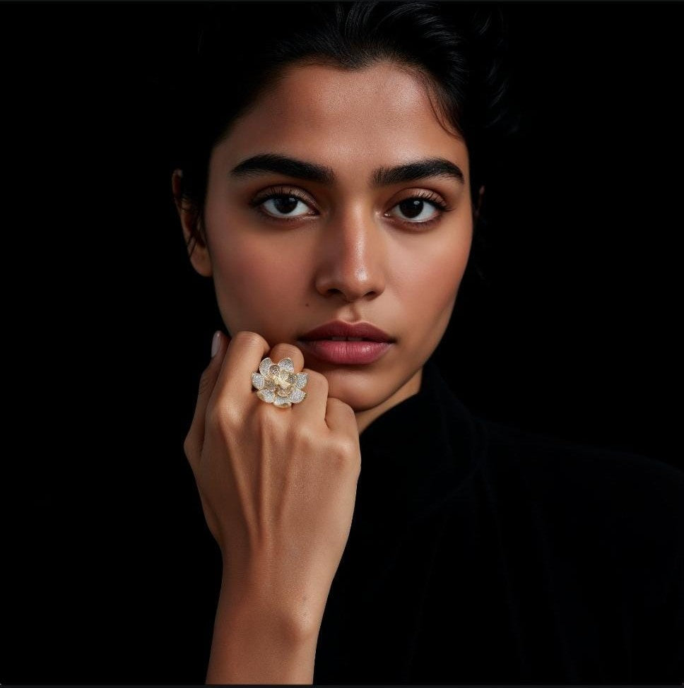 Fine Jewelry Rings – Diamond & Kundan Polki Assortment