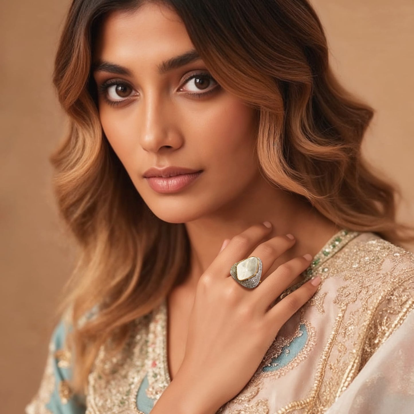 Fine Jewelry Rings – Diamond & Kundan Polki Assortment